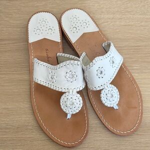 Jack Rogers Women's White Sandals
